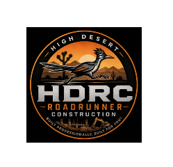 High Desert Roadrunner Construction logo